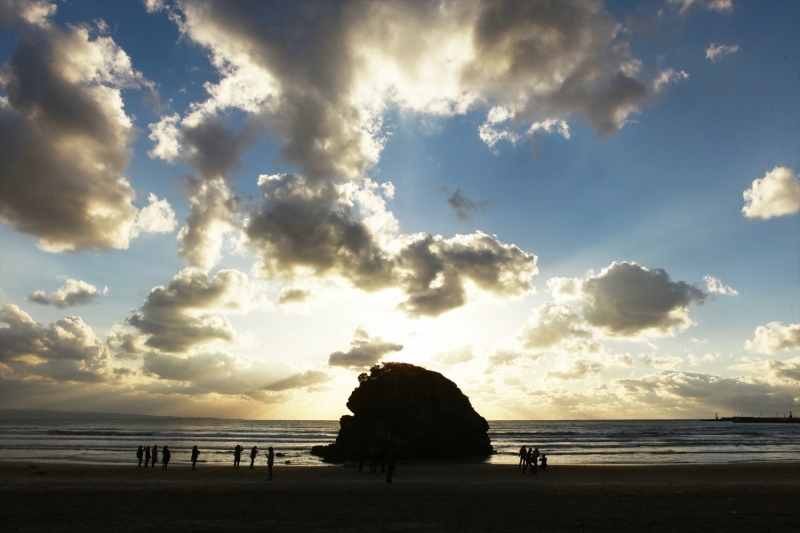 稲佐の浜　写真1